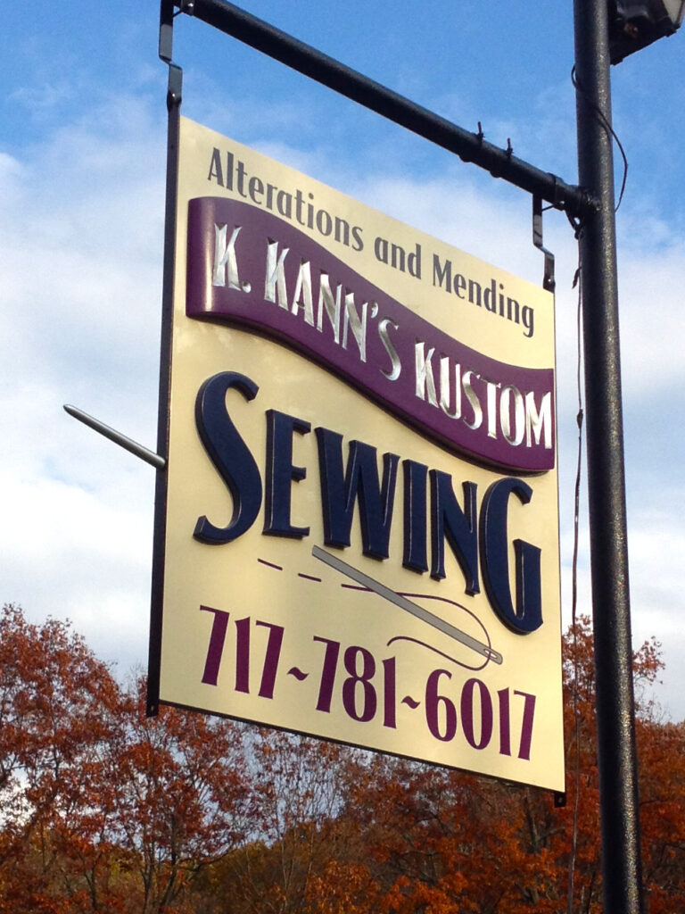 Sewing Sign