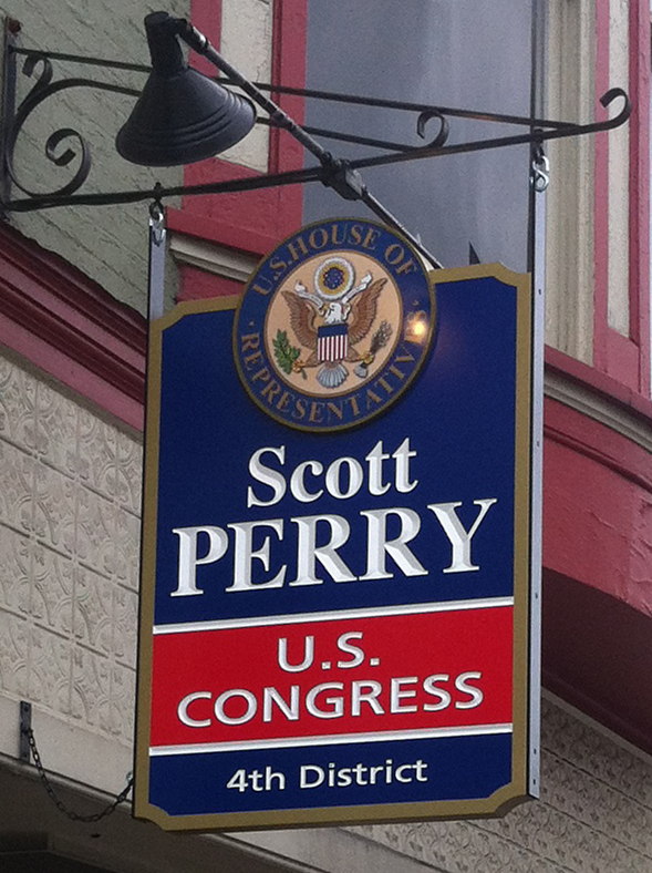 Scott Perry Office Sign